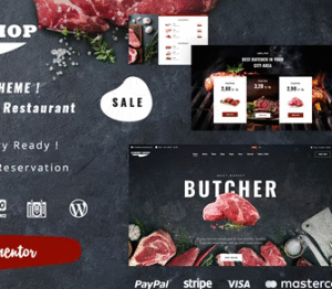 Carne - Butcher & Meat Restaurant download PLR