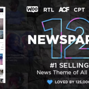 Newspaper - News & WooCommerce WordPress Theme download PLR