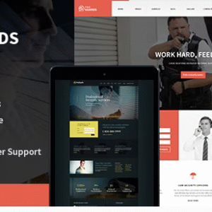 ProGuards | Safety & Security Site Template download PLR