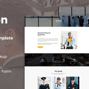 SafZon - Security Guard HTML Template download PLR
