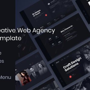 Crope - Creative Web Agency HTML Template download PLR
