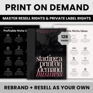Print On Demand Business Guide PLR