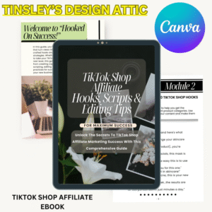 TikTok Shop Affiliate Hooks and Scripts  PLR