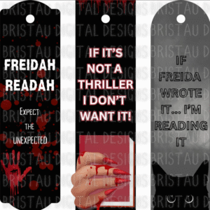 Thriller Bookmark Bundle PLR