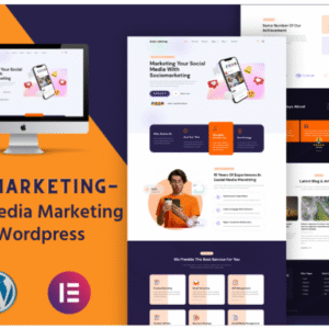 Sociomarketing - Social Media Marketing Agency WordPress Theme download PLR