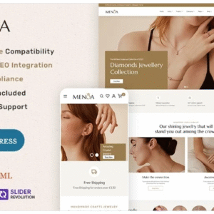 Menoa - Modern Jewelry & Imitation Store PLR