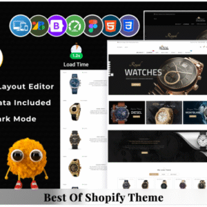 Royal Mega Watch–Jewelry Multipurpose Super Shopify Store download PLR