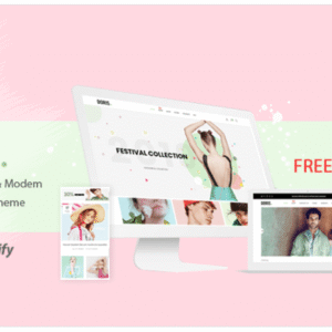 Doris - FREE Responsive Shopify Template download PLR
