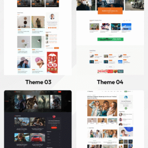 Multitenancy Bloging Website SAAS PLR
