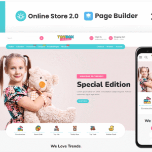 Toybox Clothing & Toys Store Shopify Theme download PLR