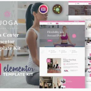 Joga - Meditation & Yoga Elementor Template Kit download PLR