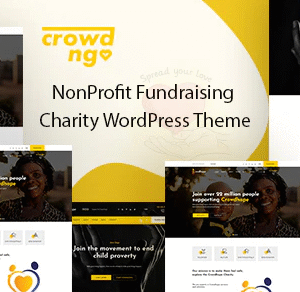 Crowdngo – Fundraising Charity WordPress Theme download PLR