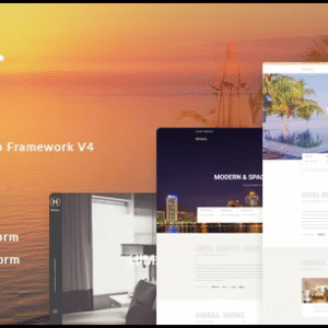 Himara Hotel Booking Template download PLR