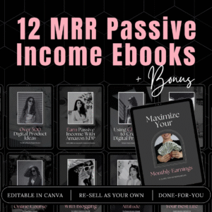 MRR Passive Income eBook Bundle PLR