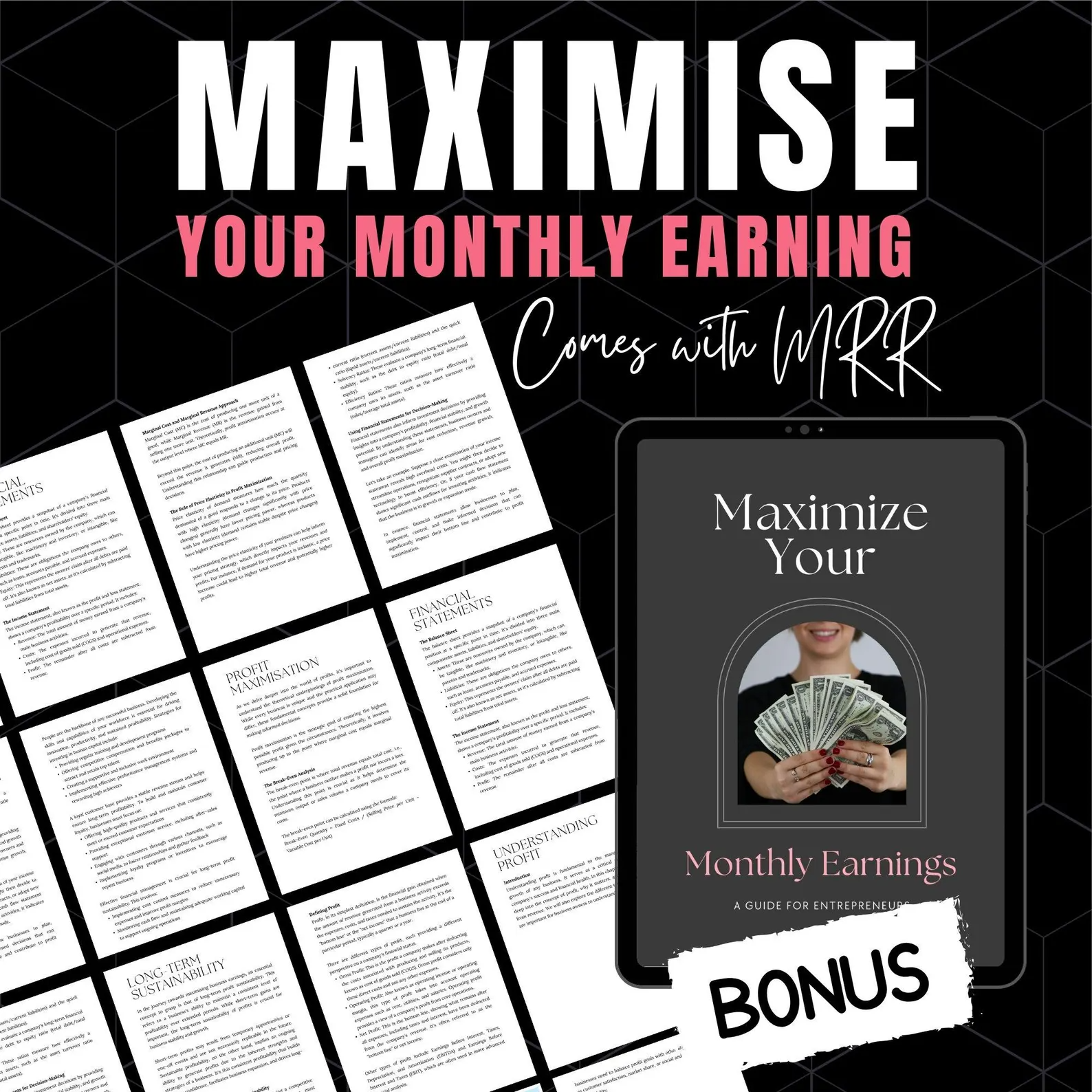 MRR Passive Income eBook Bundle PLR
