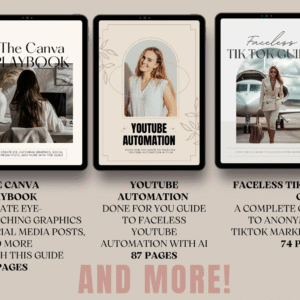 22 Faceless Digital Marketing MRR Products PLR