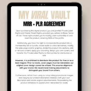 22 Faceless Digital Marketing MRR Products PLR