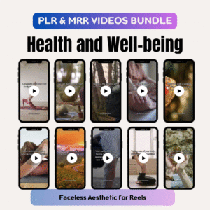 MRR Health and Well-being Videos Bundle PLR