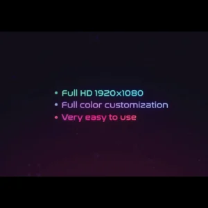 Cyberpunk Animated Logo Reveal  PLR