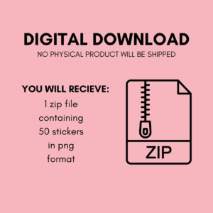 Aesthetic Pink Viral Carousel Instagram Stickers PLR
