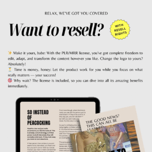 5 Done-for-You PLR Guides | MRR Glow Up Bundle